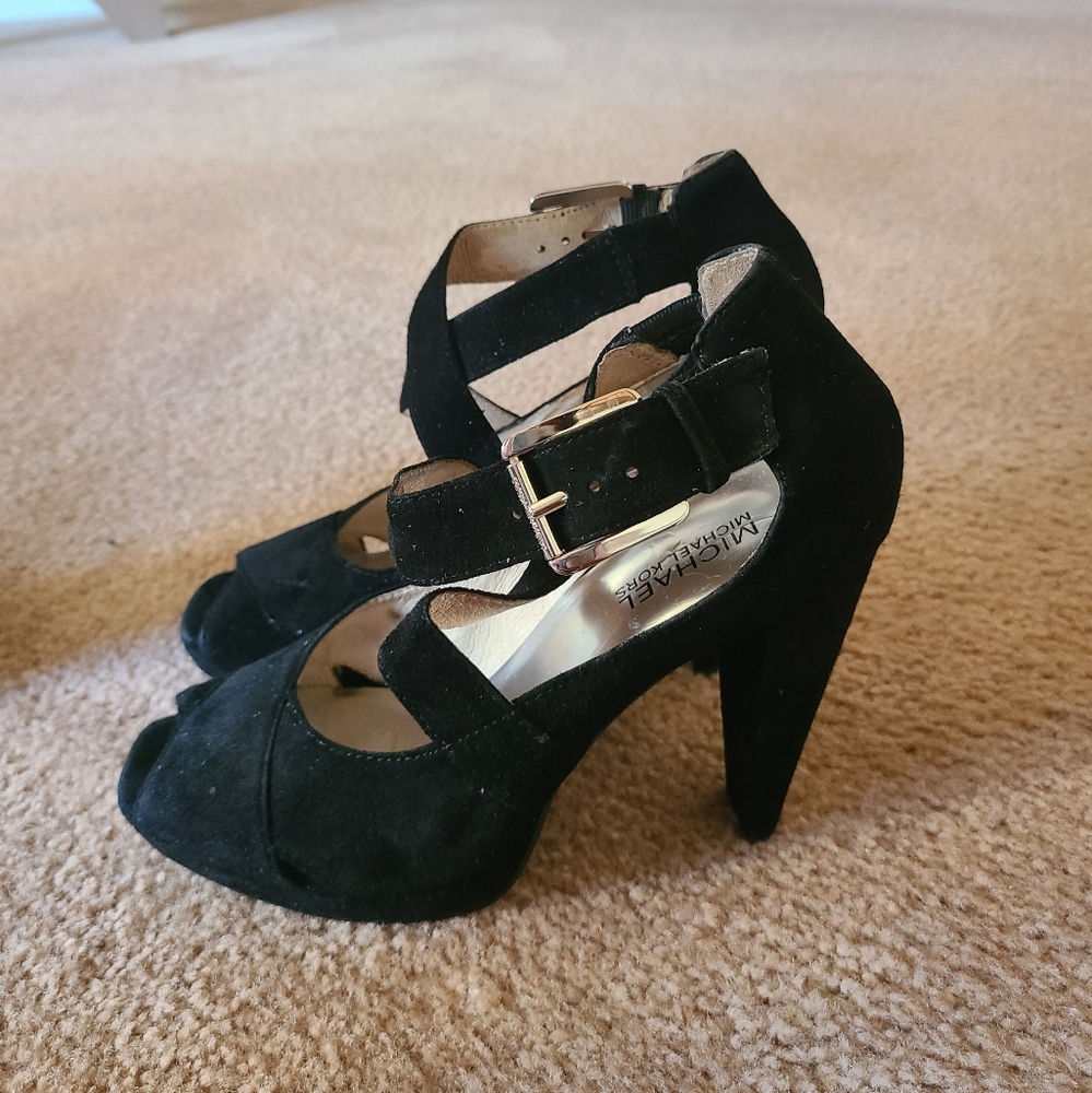 Peep Toe Platform Heel
